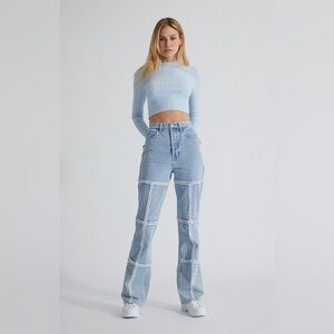 PacSun Frayed High Rise Bootcut Jeans